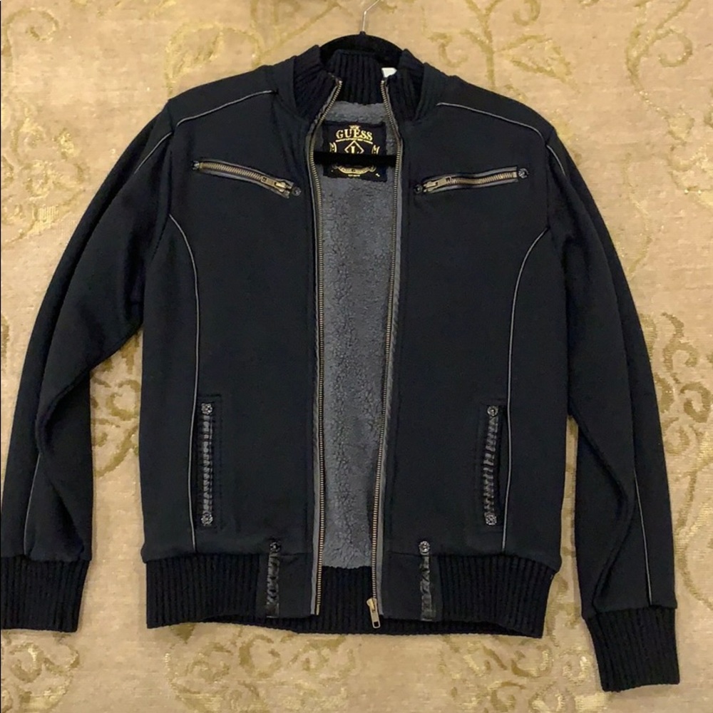 GUESS men’s sweater jacket